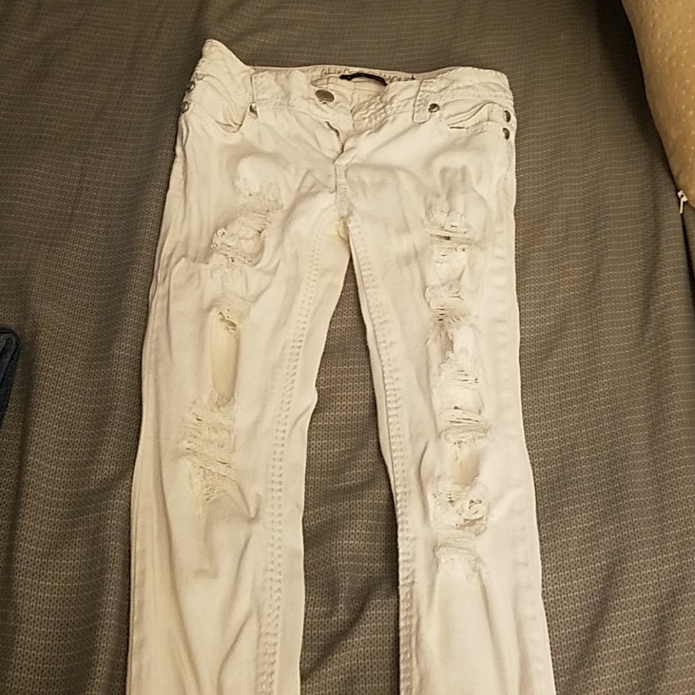 White juniors skinny Jeans